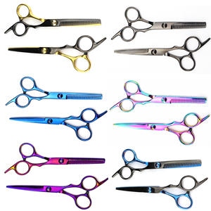 Ciseaux de coiffure professionnels Blink Surgident, multicolores, en acier inoxydable, lame droite tranchante, 6 pouces, ciseaux de barbier, pour le coiffage - Product Image 4