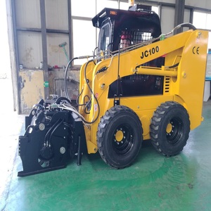 Cargadora Compacta de Alto Rendimiento para Remoción de Nieve con Motor WEICHAI JC100, Capacidad de 1200 kg, Cabina Cerrada, Funcionamiento Suave - Product Image 2