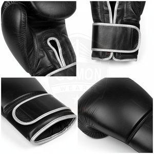 Guantes de Boxeo Profesionales para Kick Boxing y Muay Thai, Entrenamiento, Molde Multicapa, Absorción de Humedad, Cierre de Gancho y Bucle, Genuinos - Product Image 3