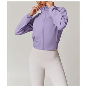 Chaqueta de Yoga para Mujer, Corte Ajustado, Ligera, Sudadera con Capucha para Fitness, Ropa Deportiva Transpirable para Gimnasio - Product Image 5