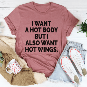 T-shirt da uomo Hot Body Hot Wings: per chi vuole tutto il meglio del IT! - Product Image 1
