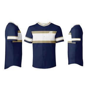 Maillot de baseball 100% polyester, vêtements de sport, maillot d'équipe, maillot de baseball de qualité supérieure, maillot de baseball en vente - Product Image 1