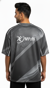 เสื้อยืดผู้ชายทรงปกติ ผ้าโพลีเอสเตอร์/คอตตอน พิมพ์ลายแบบซับลิเมชั่น แห้งเร็ว ระบายอากาศดี สไตล์สตรีทแวร์ลำลอง แฟชั่นทันสมัย - Product Image 4