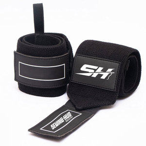Reinforced Stitching Cross Fit <b>Wrist</b> Wraps Strengthening High Stress Areas Soft Breathable Material Anti Shrink Wholesale Price - Product Image 1