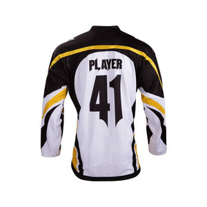 Jersey de Hockey sobre Hielo de Alta Calidad, Corte Ajustado, Impreso, 100% Poliéster, Logotipo Personalizado, Servicio OEM al por Mayor, Ropa Deportiva Personalizada para Equipos - Product Image 2