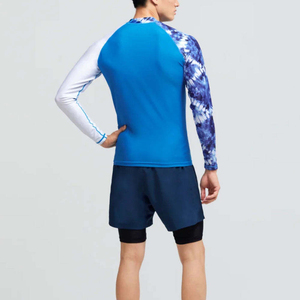 High Quality Full Sleeve MMA Rash Guard For Men Custom Your Own Sublimated Printed Men's Rash guard In Low MOQ - Product Image 2