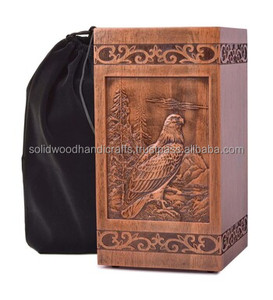 Urnes funéraires en bois pour adultes Urnes funéraires Urnes funéraires Taille personnalisée Fournitures funéraires - Product Image 3