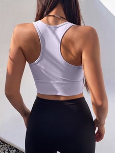 Brassière de sport haute performance pour femme, dos nageur, à forte couverture, élastique, anti-choc, pour Pilates, aérobic et gym - Product Image 6