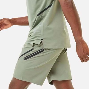 Conjunto de Dos Piezas de Verano para Hombre, Estilo Urbano, con Logotipo Personalizado en Relieve, Ecológico, de Algodón Orgánico, Informal, Camisetas Tejidas con Estampado Completo - Product Image 2