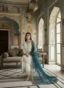 Conjunto de Traje de Seda Festivo para Mujer Directo de Fábrica – Fabricante de Ropa Étnica OEM y Exportador Global - Product Image 4