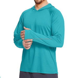 Sweat à capuche de basketball personnalisé avec logo, manches longues, couleur unie, respirant - Product Image 1