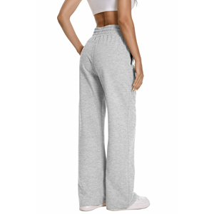 Pantalon évasé pour femme, de haute qualité, très vendu, pour l'hiver, décontracté et streetwear, respirant, en coton écologique, à jambes larges - Product Image 2