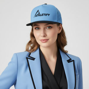 Gorra de Béisbol de 5 Paneles, Unisex, Ajustable, Transpirable, con Cierre a Presión, para Running, Gimnasio, Entrenamiento, Golf, Marca Privada, Venta al Por Mayor - Product Image 1