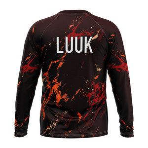 Camiseta Deportiva de Compresión de Manga Larga para Hombre, Camiseta Elástica para Gimnasio, para Correr, Entrenamiento, Ejercicio Físico - Product Image 5