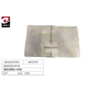 Napperons Transparents Blancs 43*28 (MANTELES) - Product Image 3