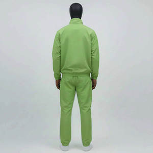 Custom Nylon Polyester Tracksuit Windbreaker Jacket Zipper Nylon Track Sweatpants 2 Pieces <b>Set</b> Waterproof Sweatsuit - Product Image 3
