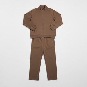 Custom Men Fleece Tracksuit <b>Zip</b> <b>Up</b> <b>Jacket</b> and Pants Set Plus Size Winter Sportswear - Product Image 2
