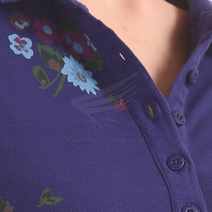 T-shirt décontracté pour femme avec logo personnalisé, en toile respirante de haute qualité, idéal pour l'été – Vente en gros - Product Image 4