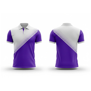 Camiseta de Cricket Cómoda de Mezcla de Algodón/Poliéster, Manga Corta, Ropa Deportiva para Hombre para Todas las Temporadas - Oferta de Fábrica al por Mayor - Product Image 2