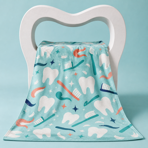 Custom Printed <b>Throw</b> Blanket Personalized Butterfly Horse Snowboard Avocado Dental Flamingo Sublimation Flannel Fleece Polyester - Product Image 3