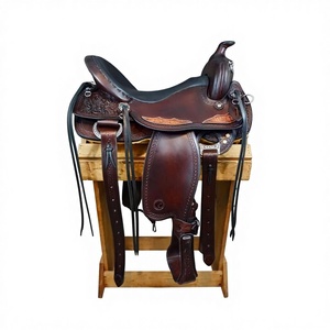 Silla de Montar Inglesa de Primera Calidad, Duradera, con Cuero Genuino, Armazón de Madera, Absorbente de Sudor, Sostenible y Personalizable - Product Image 3