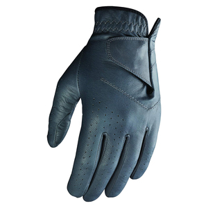 Golf <b>Glove</b> Genuine Leather Right Hand Non Slip Pull on Unisex Sports Wear Waterproof Breathable Full Finger - Product Image 1