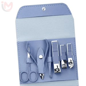 Kit de soin des ongles en acier inoxydable 16 pièces, ensemble d'outils de manucure et de pédicure, sac portable, style classique, pour adultes - Product Image 4