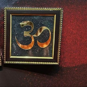 <b>Top</b> Selling Om Pyrite Frame – High Quality Handmade Indian Handicraft Home Decor Gift Wholesale - Product Image 3
