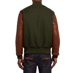 เสื้อแจ็คเก็ตวาร์ซิตี้ผู้ชาย ดีไซน์เรียบง่าย พร้อมซับในเนื้อนุ่ม - Product Image 5