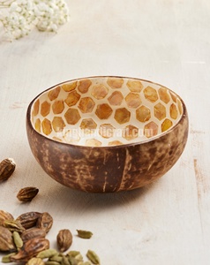 Cuencos de Coco Hechos a Mano al por Mayor, Vajilla Sostenible de Cáscara de Coco Natural para Cocina, Comedor y Decoración del Hogar - Product Image 3