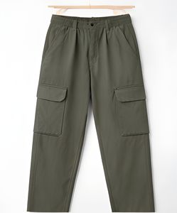 Pantalones Cargo Pro Utility Line 240 GSM de Corte Recto para Hombre, Duraderos, de Algodón, con Bolsillos Tácticos, Ropa de Trabajo, Moda Urbana - Product Image 4