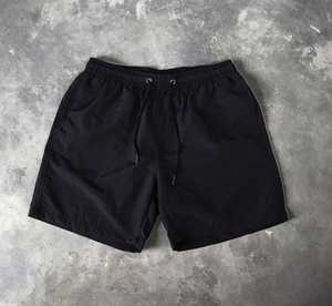 Shorts Bermuda en Coton Oxford Blanc pour Homme, Taille Élastiquée avec Cordon, Couleur Unie, Coupe Décontractée, Taille Mi-Haute, Respirant, Tissé - Product Image 4