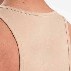 Cut <b>Singlet</b> Sleeveless Crew Neck Longline Regular Fit Breathable Anti-Pilling Quick Dry <b>Running</b> Tank Top High Stretchy Seamless - Product Image 4