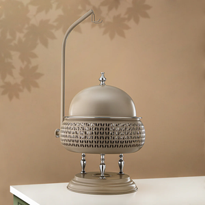Hotel <b>Buffet</b> Hanging Chafing Dish Food <b>Warmer</b> Stand Stainless Steel Cover Non-Stick Durable Middle Eastern Luxury Catering - Product Image 1