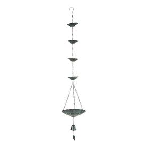 Cadena de Lluvia Metálica de Alto Rendimiento para Decoración Exterior del Hogar con Construcción Duradera y Acabado Elegante - Product Image 1