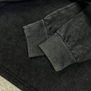 Sudaderas con Capucha para Hombre Tallas Grandes, Lavado Ácido, Tejido de Rizo para Prendas de Vestir - Product Image 5
