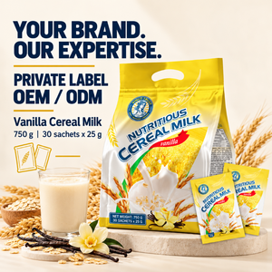 Leche en Polvo de Vainilla Vinut Trust, Bolsa de 25g, Bebida Saludable y Nutritiva para Niños, Fabricante OEM ODM, Muestra Gratis - Product Image 3