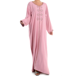 Stylish Arabian Jalabiya Dress for Women Lightweight Breathable Modest Wear Long Islamic Gown - Product Image 5