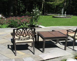 Dalles de pavage en grès noir Grocon Sagar, coupées sur mesure - Extérieur moderne avec garantie de 2 ans - Product Image 5