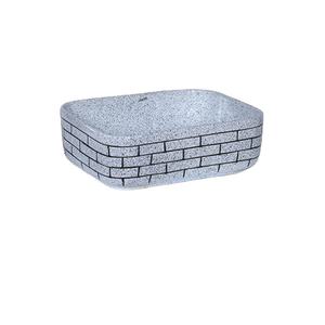 Artículos sanitarios de cerámica de calidad excepcional más vendidos Diseño de fregadero ovalado recién llegado Baños de mesa de exportador de origen indio - Product Image 1