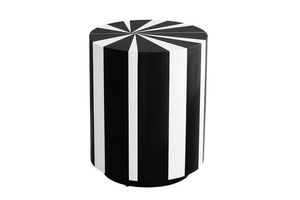 Resin inlay <b>storage</b> boxes <b>Stackable</b> cardboard bins Glossy bedroom neatening Minimalist black white boxes - Product Image 3