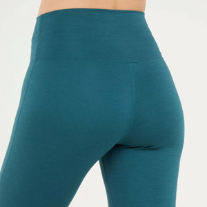 Wholesale Customized Skinny Lace Active Yoga <b>Pants</b> Stretch High Waist Workout Leggings <b>Women</b> Breathable Casual Leggings - Product Image 5