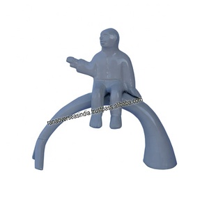 Statue en aluminium décorative de sculpture en métal de dessus de table pour l'hôtel de chambre à coucher de bureau de salon - Product Image 5