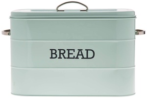 White Metal Iron Large Kitchen Ware Counter Top Bread Box <b>Sugar</b> <b>Tea</b> <b>Coffee</b> Container <b>Sets</b> New Ins Design White Finishing Food - Product Image 4