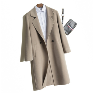 New Best Edition High Impact <b>Man</b> Long Coat Customized Solid Color Street Fashion New Style <b>Man</b> Long Coat - Product Image 3