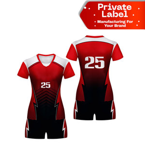 ชุดวอลเลย์บอลแบรนด์ส่วนตัว รับผลิตโลโก้ตามสั่ง เสื้อทีม OEM ออกแบบชุดวอลเลย์บอลตามสั่ง คุณภาพสูง - Product Image 1