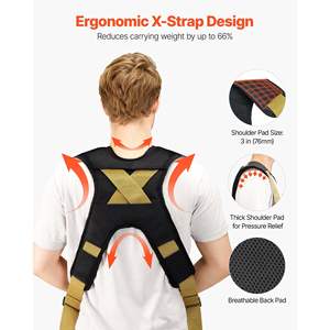 Sistem Pengangkatan yang Dapat Disesuaikan untuk 2 Orang, Daya Angkut 1000 Lbs untuk Memindahkan Perabotan, Peralatan, Kasur - Tali Pengangkat - Product Image 3