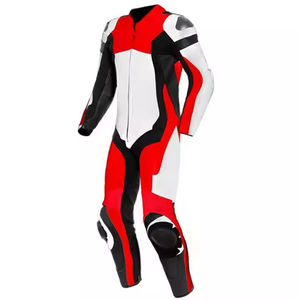 Combinaison de course moto pour homme noire de haute qualité, grande taille, respirante, coupe-vent, imperméable, nouvelle arrivée, combinaison de course sportive en cuir - Product Image 5