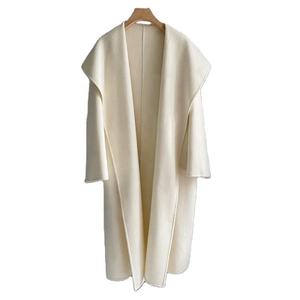 SIDDIQUI HOSINEX Abrigo Casual de Talla Grande para Mujer, de Punto, con Forro de Piel de Muskrat, de Ante Vacuno, Elegante, de Manga Larga, para Otoño - Product Image 2