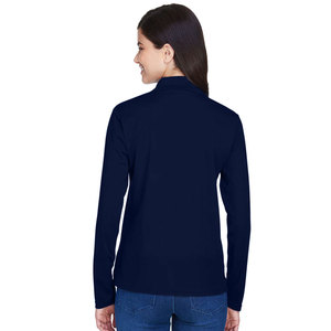 Camiseta de Manga Corta para Mujer, Color Azul Marino, Tejida, Estampada, Estilo Casual, Largo Regular, 100% Poliéster, Ecológica, de Secado Rápido - Product Image 6